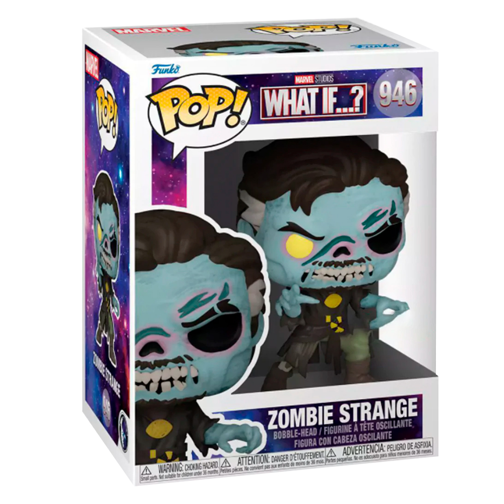 Funko Pop Zombie Strange #946 What If Marvel Edicion Especial Fig Original