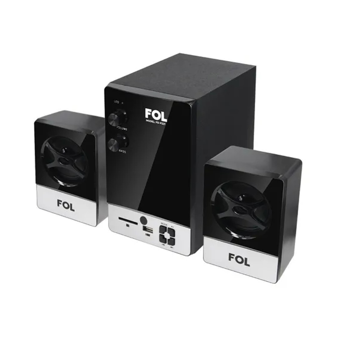 Minicomponente Fol Multimedia Bluetooth Bocina 2.1 Subwoofer.