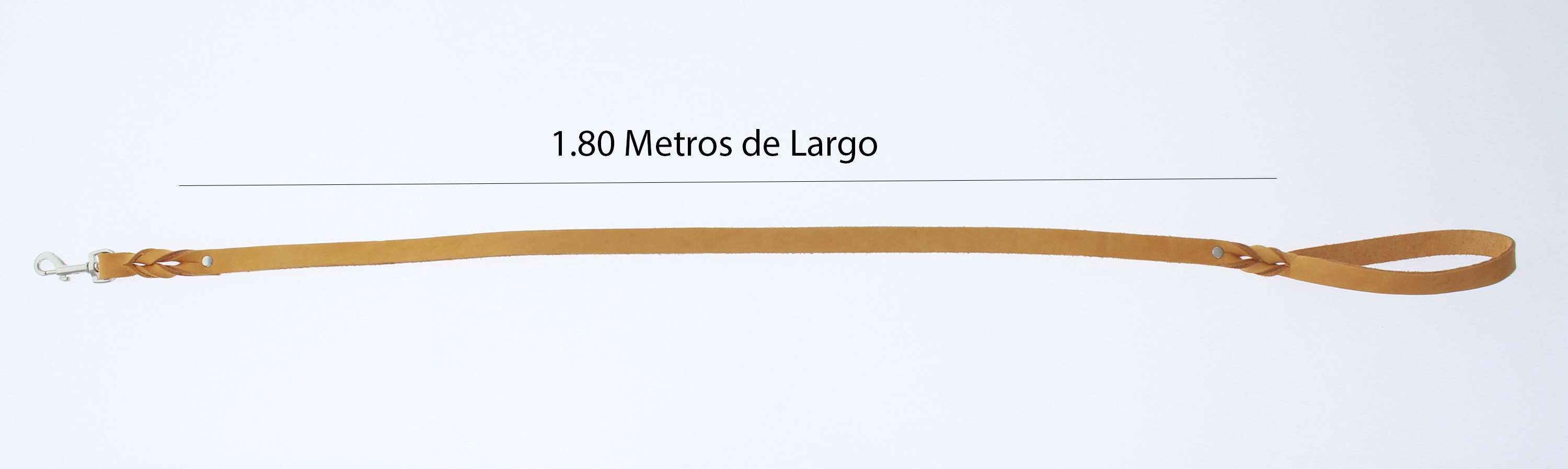 Correa de Perro Piel Para Adiestramiento 1.80 Metros
