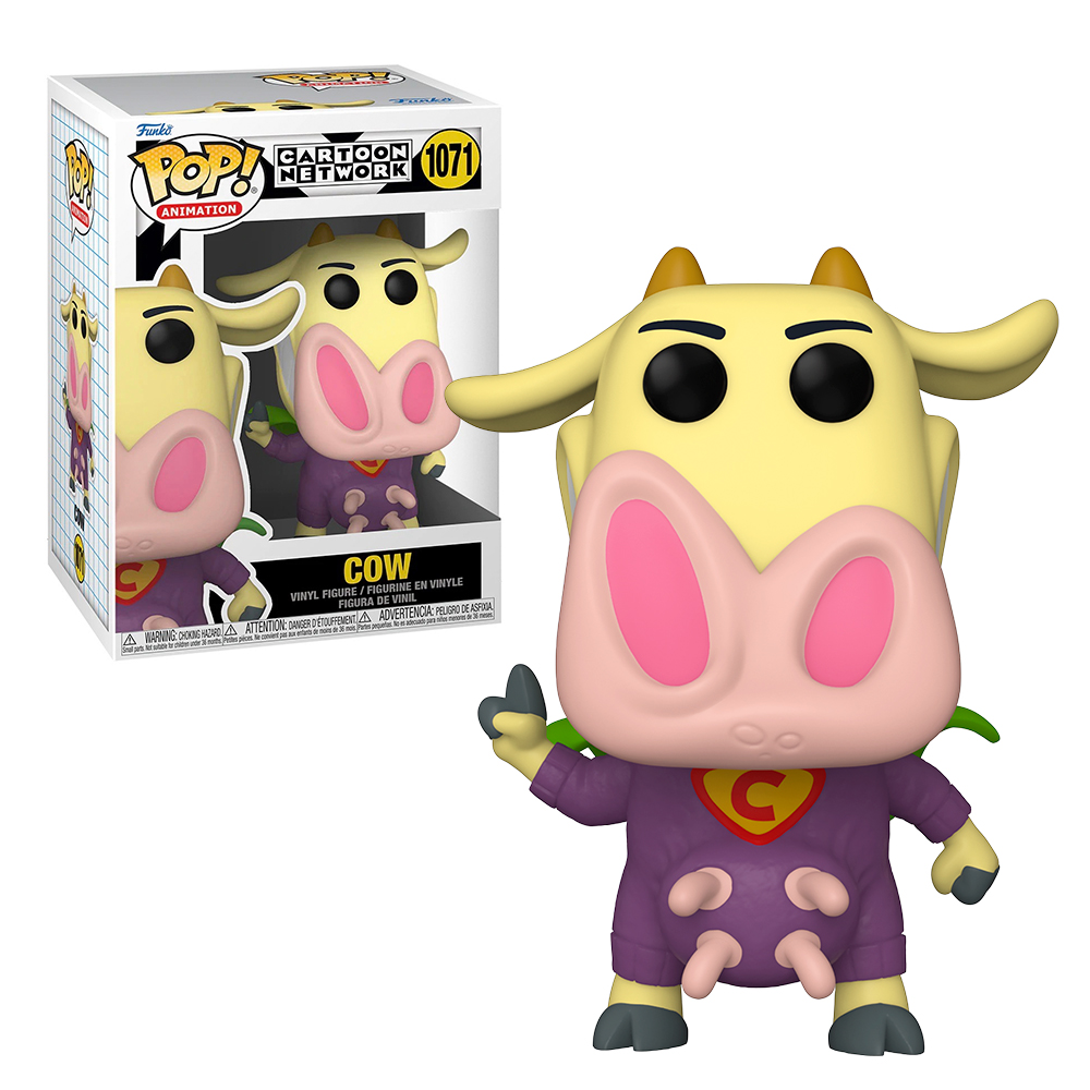 Funko Pop Super Vaca #1071 Vaca Y Pollito Cartoon Network Figura Original