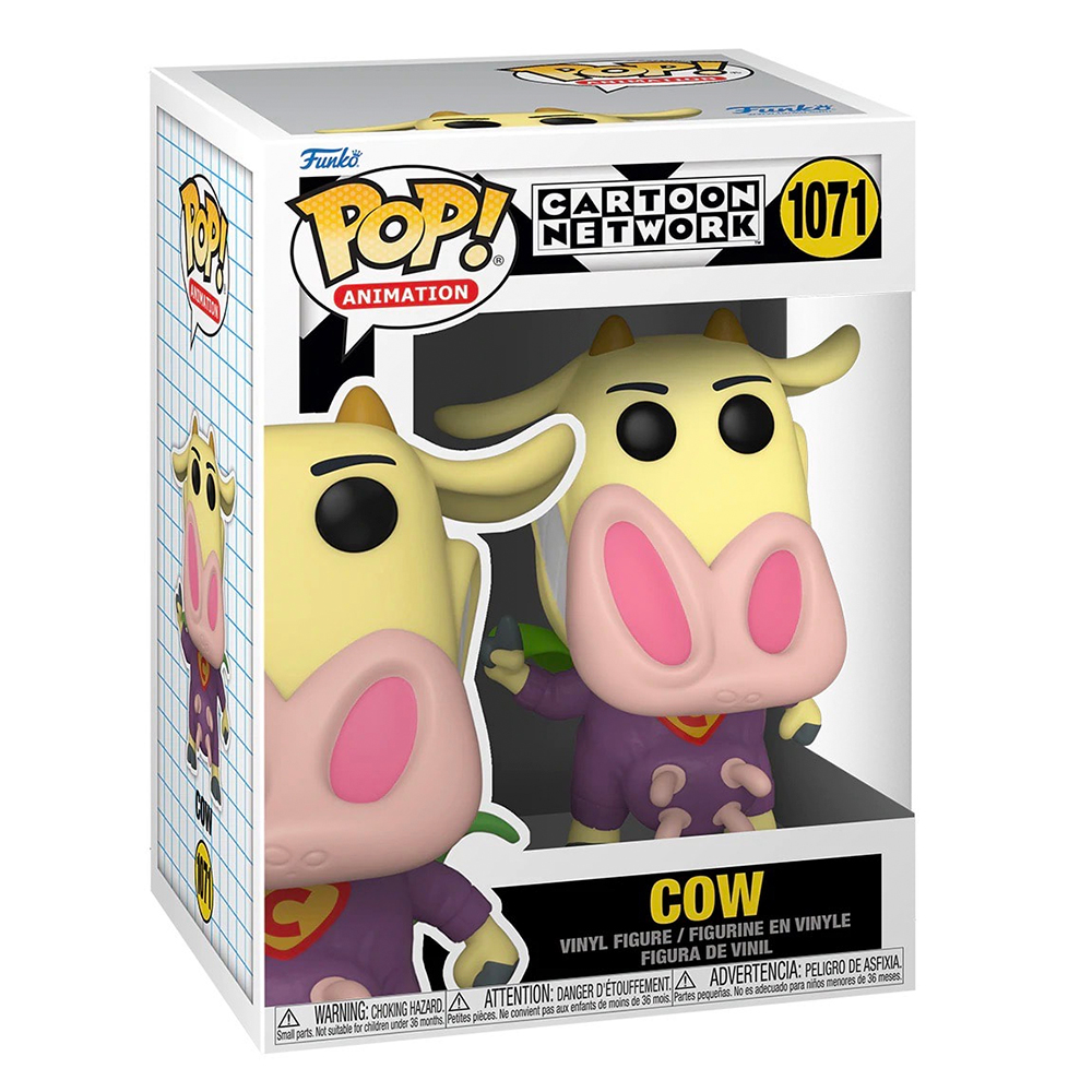 Funko Pop Super Vaca #1071 Vaca Y Pollito Cartoon Network Figura Original