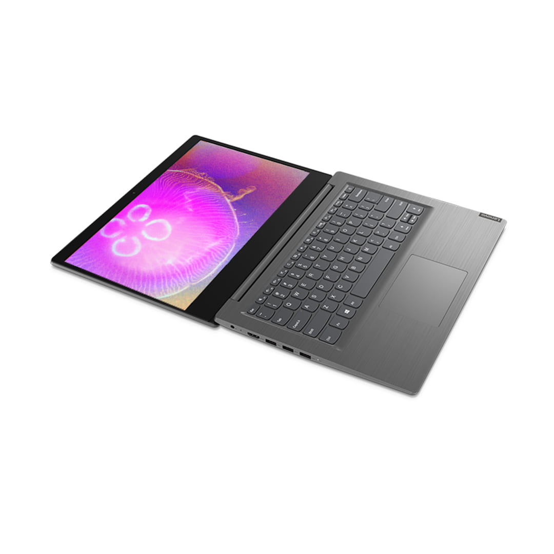 Laptop Lenovo V14-IGL Procesador Intel Celeron N4020 Ram 4GB Disco Duro 500GB Pantalla 14 Pulgadas Windows 10- Gris