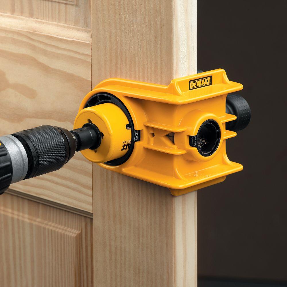 DeWalt Juego Para Instalación De Cerraduras Para Puertas