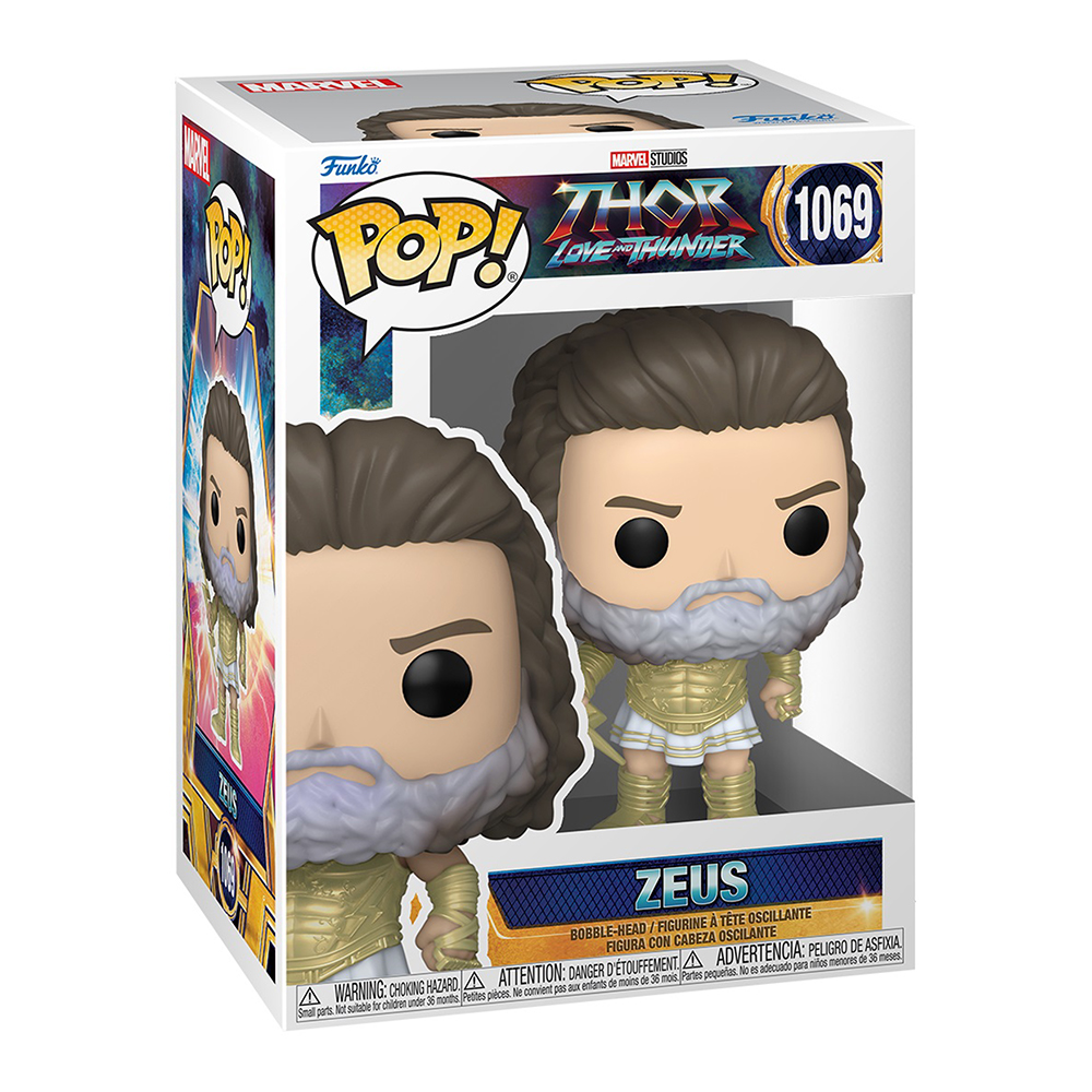 Funko Pop Zeus #1069 Thor Love And Thunder Marvel Studios Figura Original