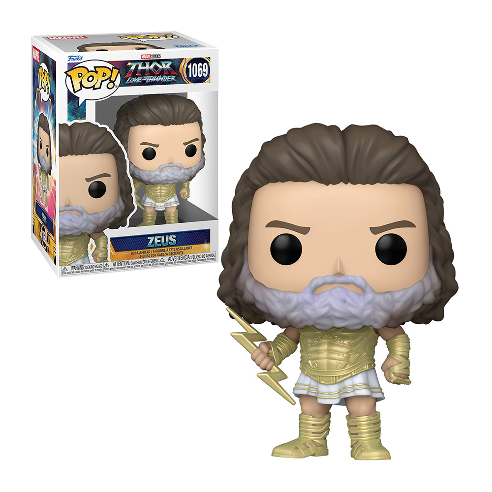 Funko Pop Zeus #1069 Thor Love And Thunder Marvel Studios Figura Original