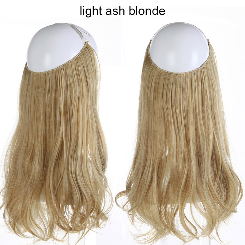 Extensiones Cabello De Liga / Halo De Fibra Resistente Al Calor M01-22/613