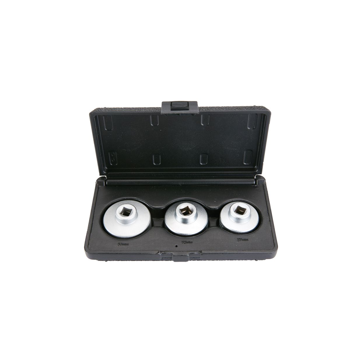 juego de dados para quitar filtros de aceite  3/8 , 3 pc GM, VW y BMW. 