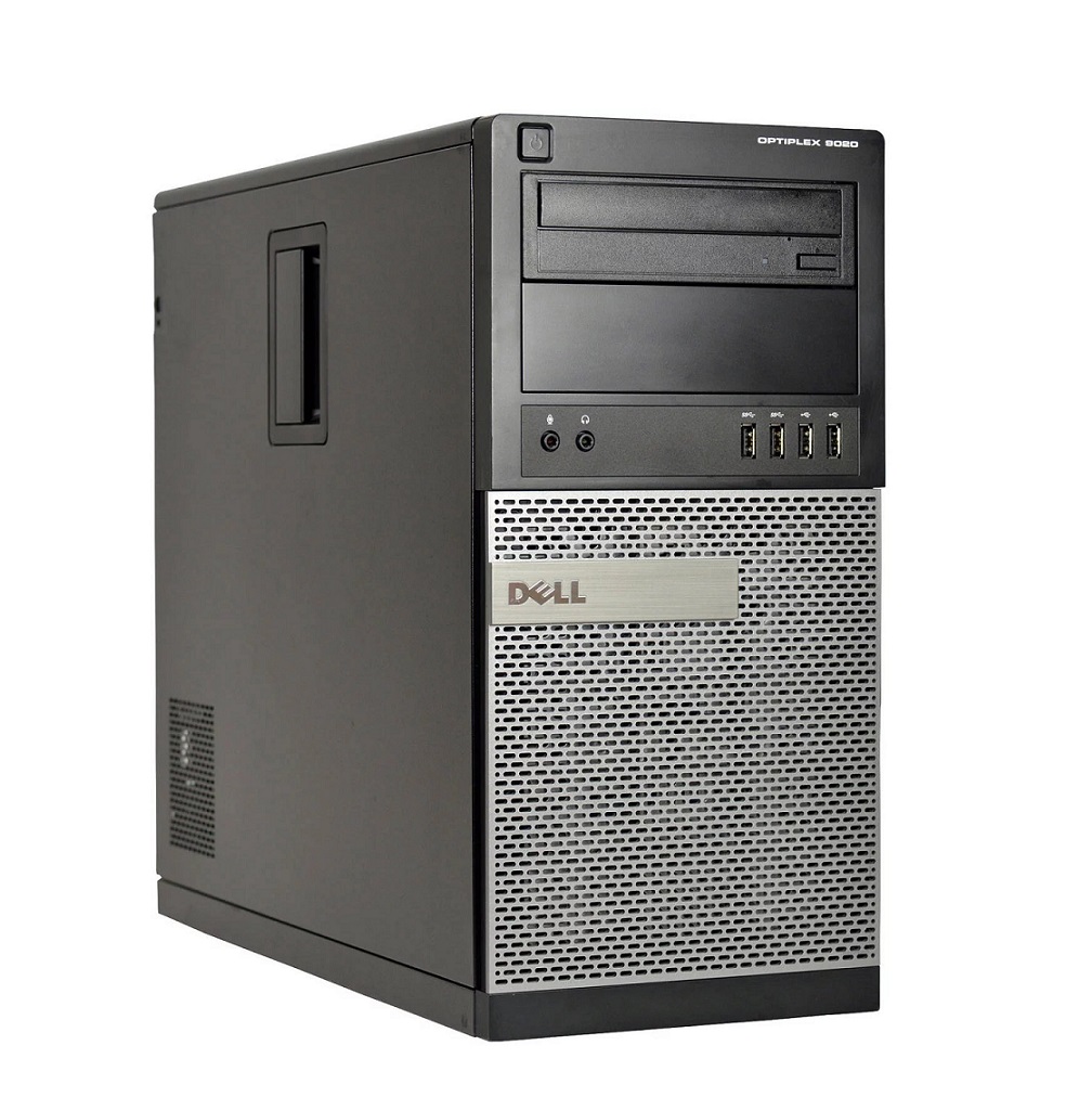 PC Dell OptiPlex 9020 MT- Core i5, 4ta gen- 8GB RAM- 240GB SSD- Monitor 17"- Windows 10 Pro- Equipo Clase A, Reacondicionado.