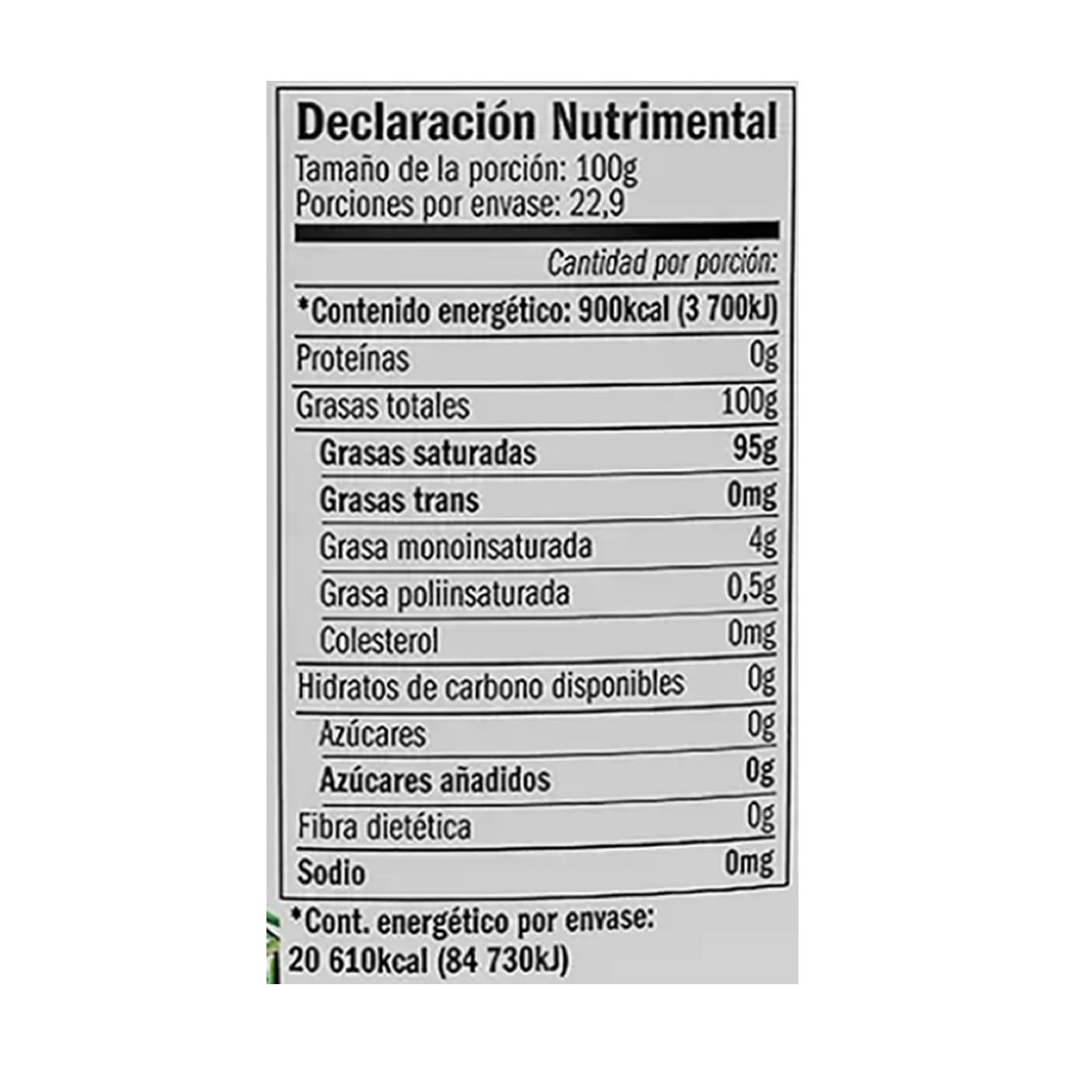 Aceite de Coco Orgánico Virgen Kirkland Signature 2.48 L