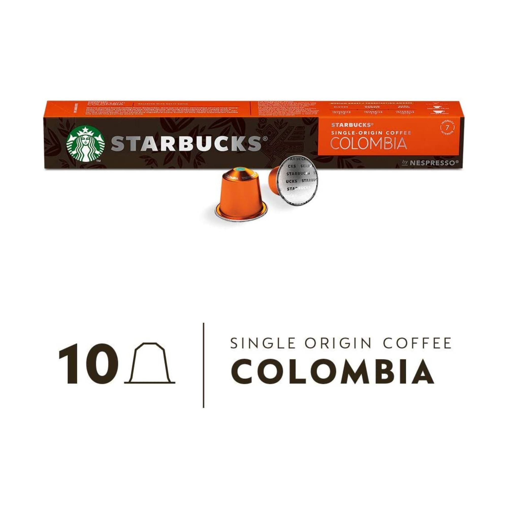 Starbucks 10 Cápsulas Colombia By Nespresso