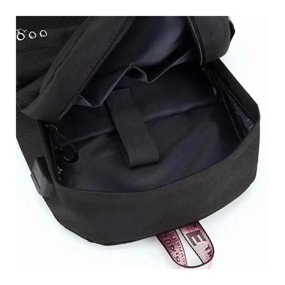 Bts Mochilas Maletas, Bt21 Bolsas De Viaje NEGRO