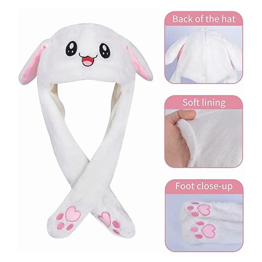 Gorro Conejo Bts Twice Kpop, Las Orejas Se Moverán