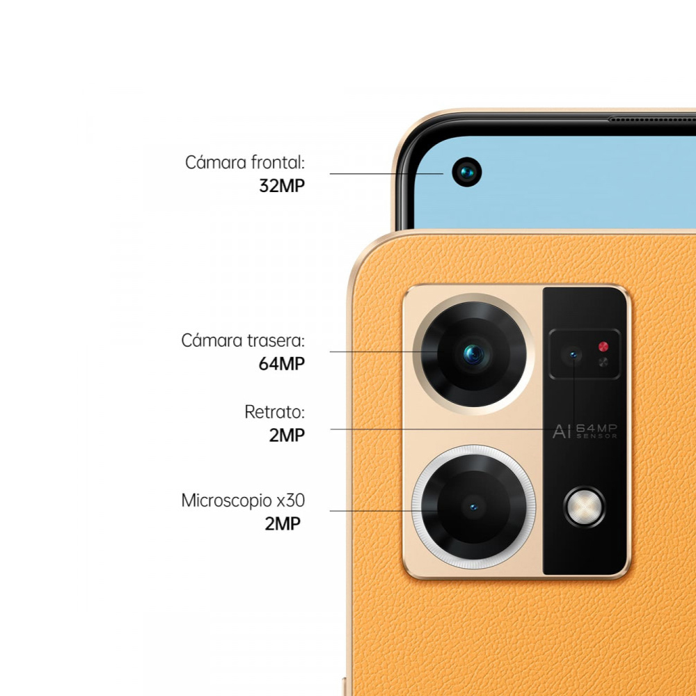 OPPO RENO 7 NARANJA