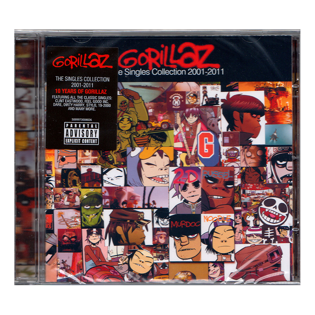 CD Gorillaz / The Singles Collection 2001-2011