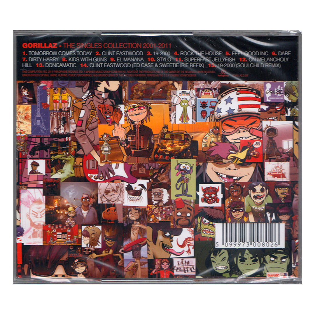 CD Gorillaz / The Singles Collection 2001-2011
