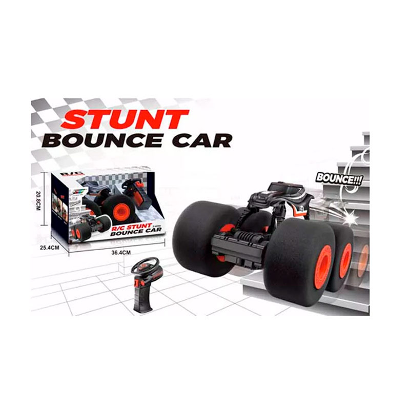 Coche de Control remoto de doble cara para niños y niñas, coche de juguete de acrobacias eléctricas con rotación de 360