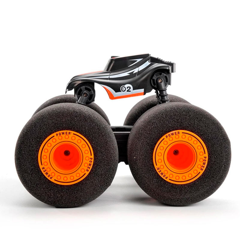 Coche de Control remoto de doble cara para niños y niñas, coche de juguete de acrobacias eléctricas con rotación de 360