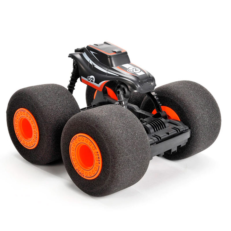 Coche de Control remoto de doble cara para niños y niñas, coche de juguete de acrobacias eléctricas con rotación de 360