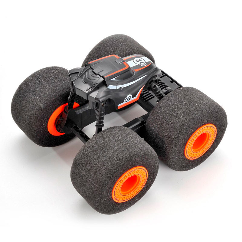 Coche de Control remoto de doble cara para niños y niñas, coche de juguete de acrobacias eléctricas con rotación de 360