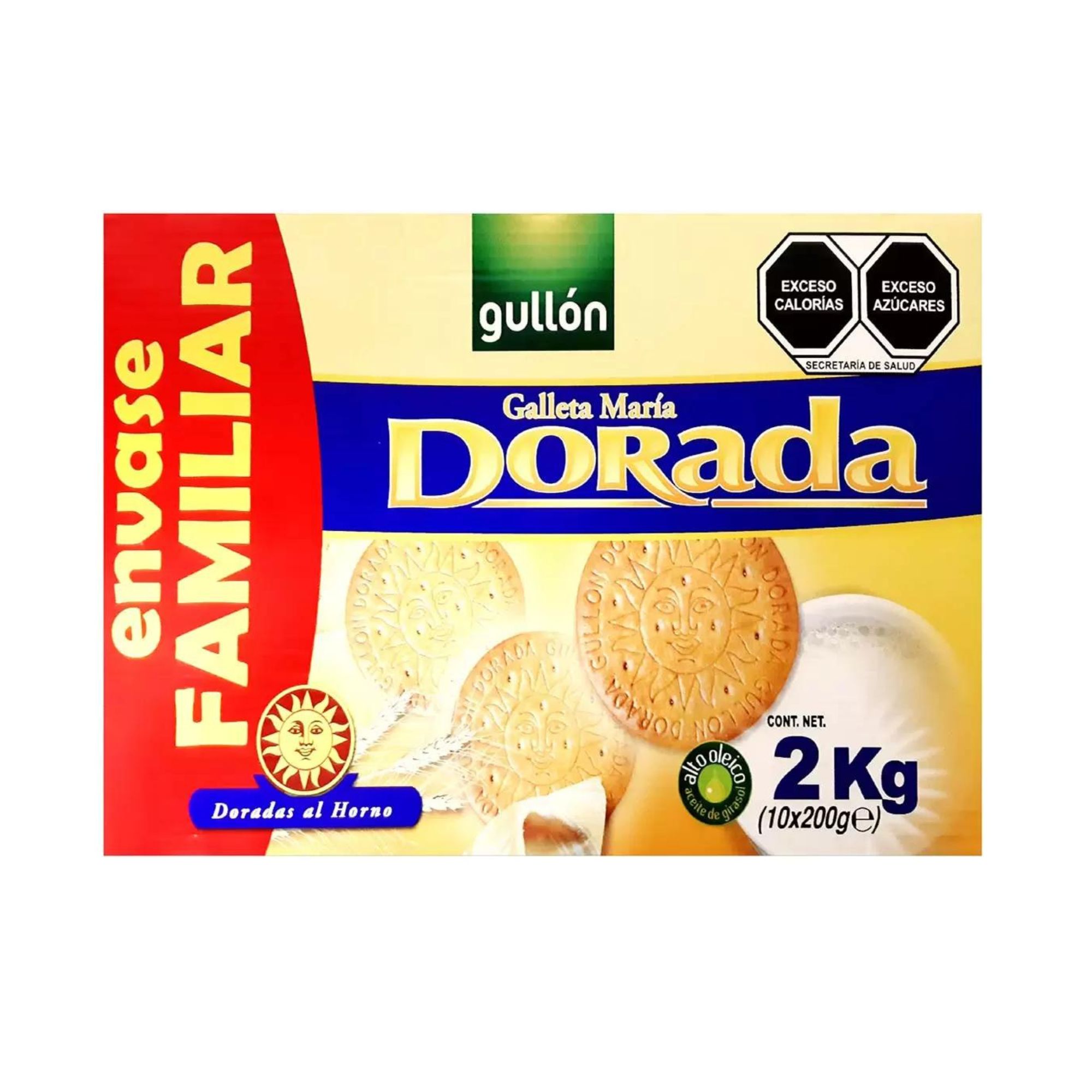 Galletas María Doradas Gullón 2 Kg / 10 de 200 g