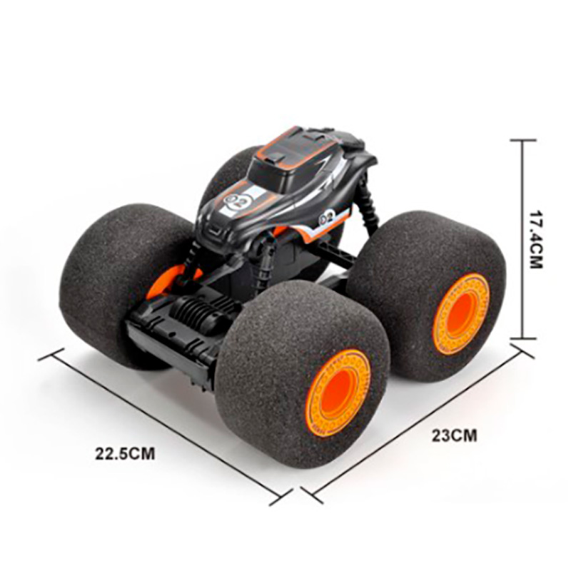 Coche de Control remoto de doble cara para niños y niñas, coche de juguete de acrobacias eléctricas con rotación de 360