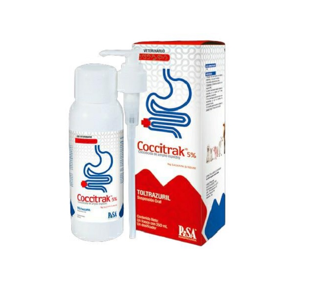 Coccitrak 5% & Toltrazuril & Coccidicida & Pisa 250 ml 