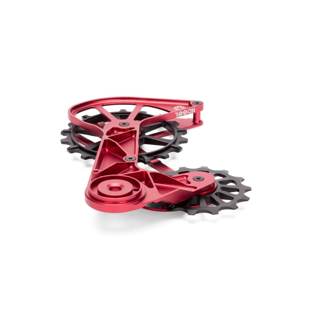 Caja Desviador/Poleas Kogel Kolossos para Sram Eagle MTB Rojo 