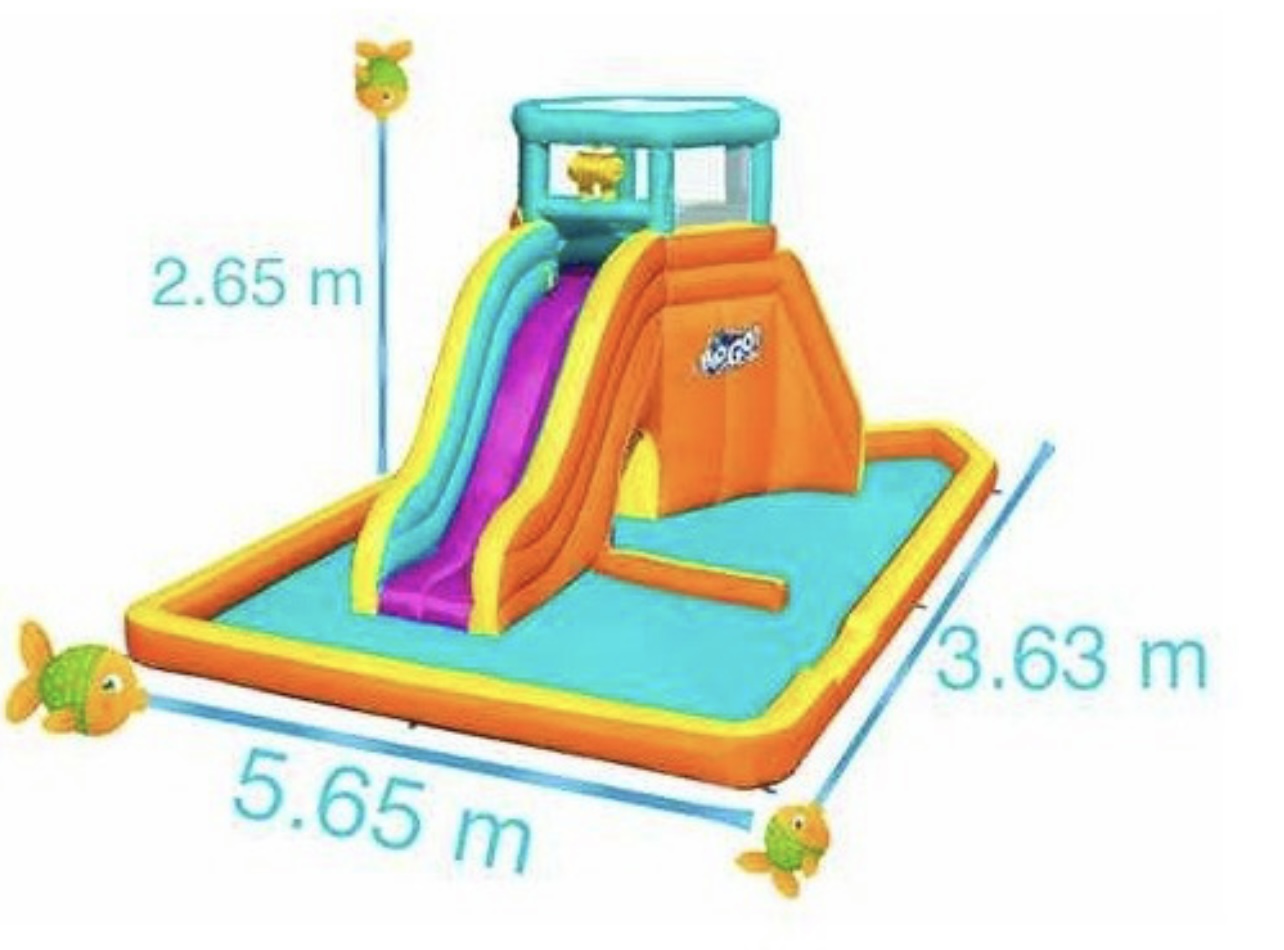 Brincolin Parque Acuático Mount Splashmore Bestway