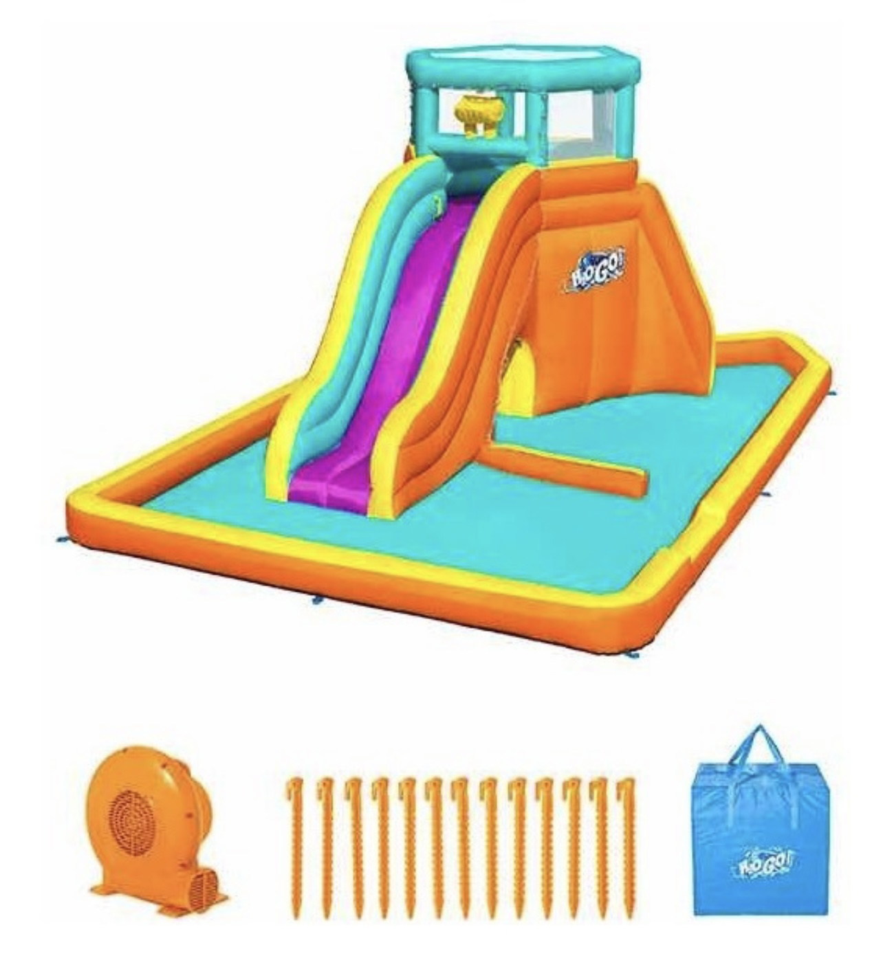 Brincolin Parque Acuático Mount Splashmore Bestway