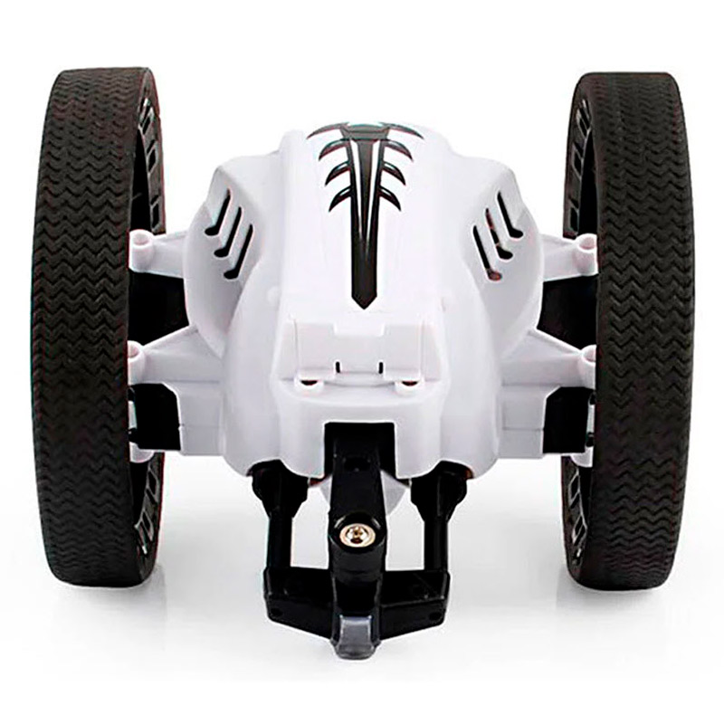 Carro de salto con ruedas flexibles, rotación, luz LED nocturna, Robot de radiocontrol