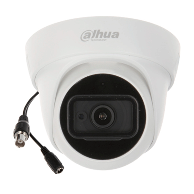 Cámara Domo 1080p/ DAHUA HAC-HDW1200TL-A/ Lente e 2.8mm/ Ángulo de 103 Grados/ IR de 30 Mts/ Micrófono Integrado/ IP67/ DWDR/ Metal + Policarbonato/