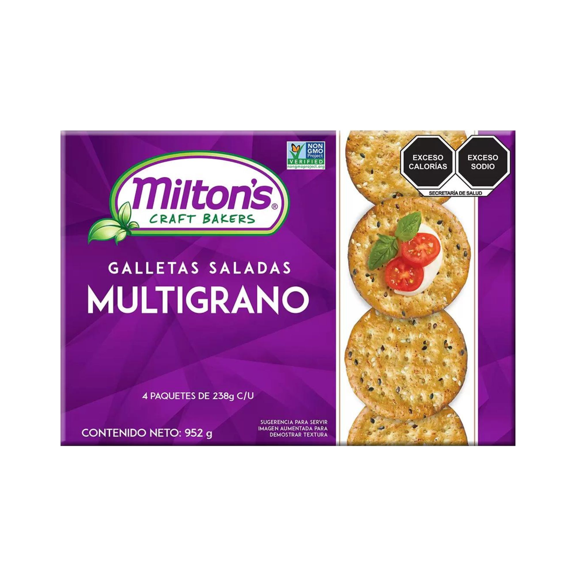 Galletas Saladas Multigrano Milton's 952g