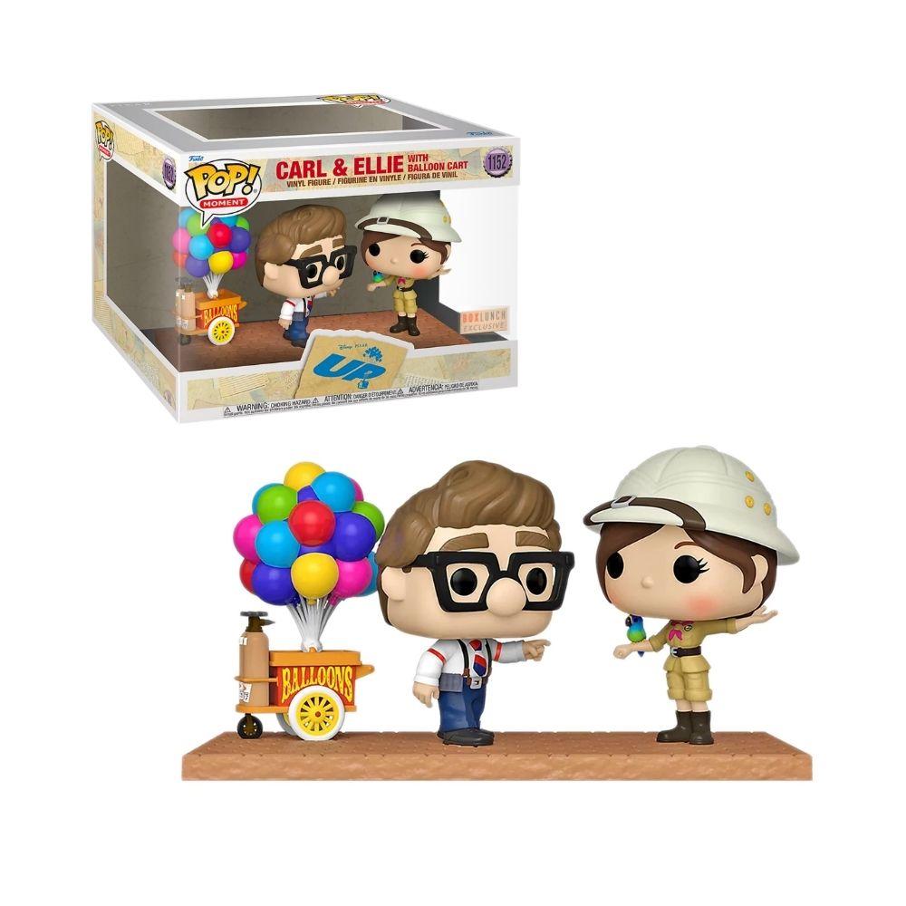 Carl & Ellie With Balloon Cart #1152 Deluxe Funko Pop! - UP - Box Lunc