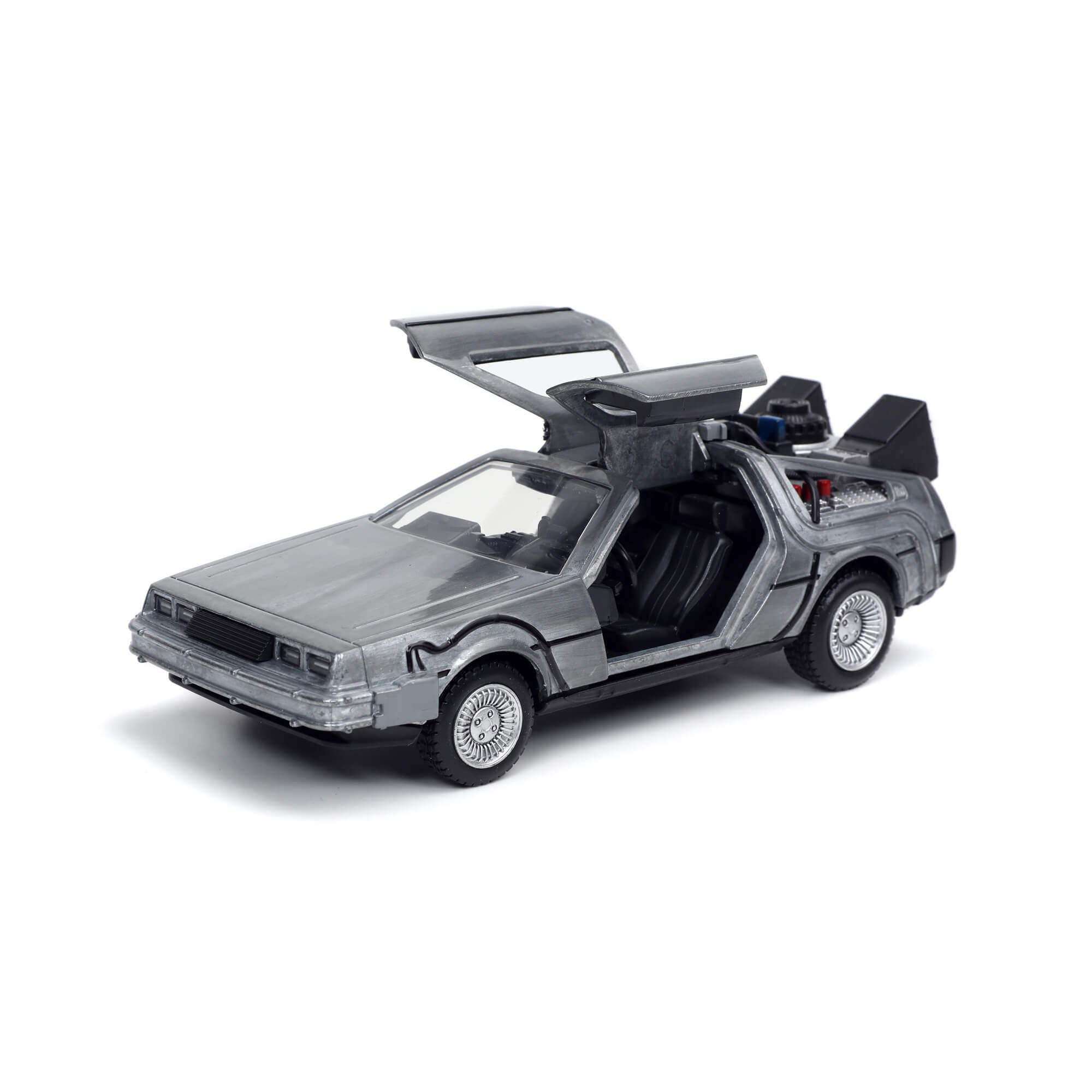 Back to the Future Delorean 1 Time Machine VOLVER AL FUTURO Jada Toys Escala 1:32
