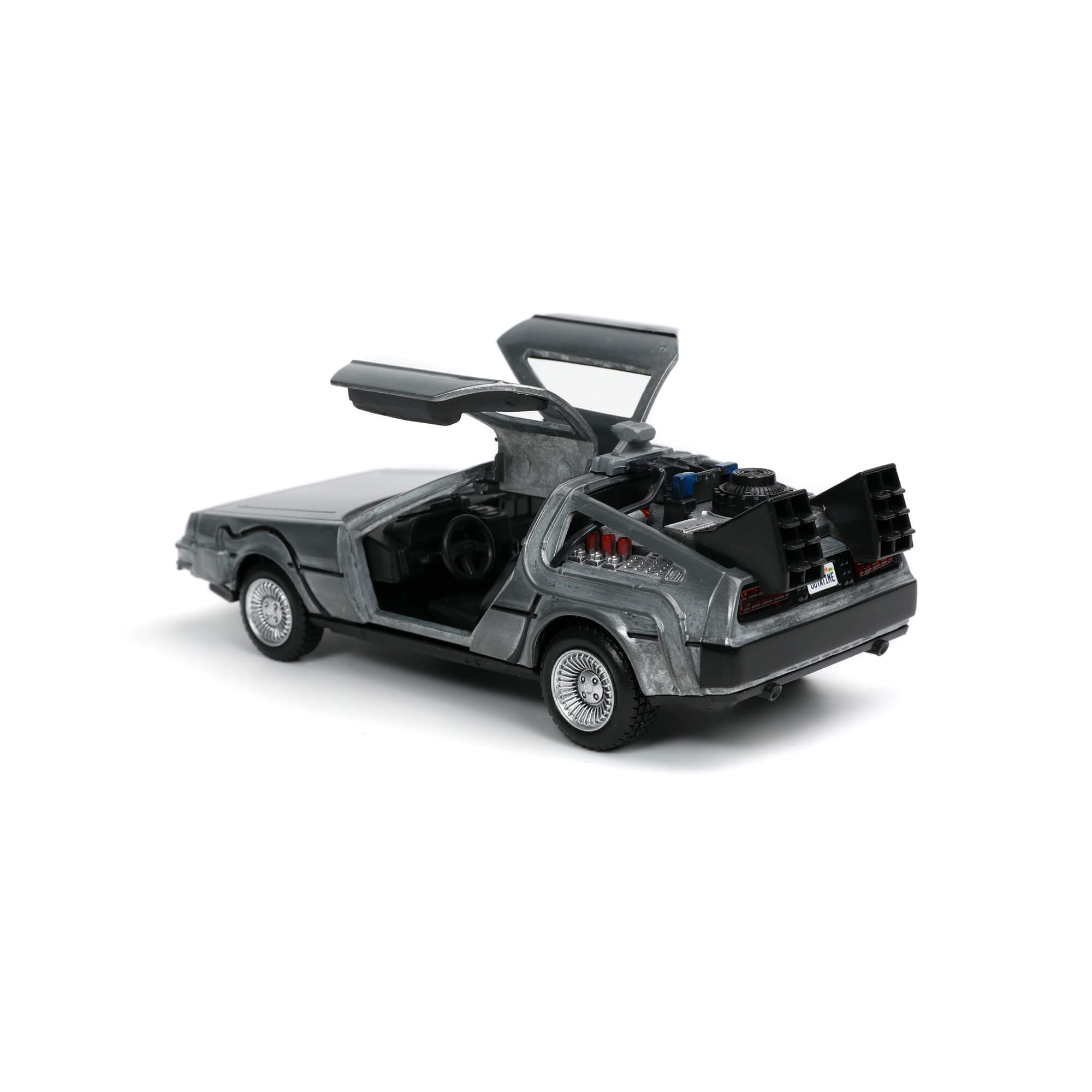 Back to the Future Delorean 1 Time Machine VOLVER AL FUTURO Jada Toys Escala 1:32