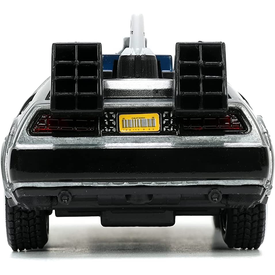 Back to the Future Delorean 3 Time Machine VOLVER AL FUTURO Jada Toys Escala 1:32