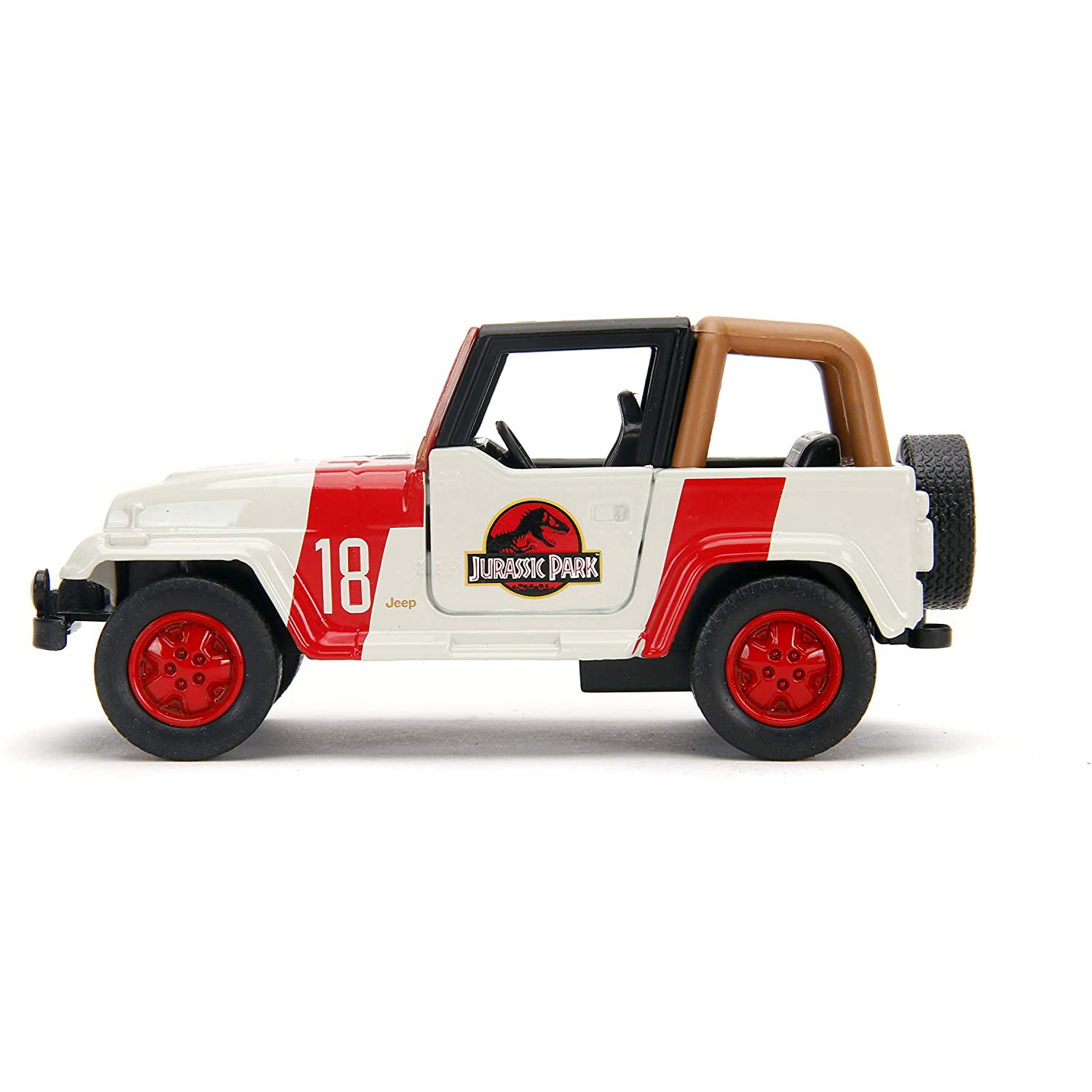 Jeep Wrangler Jurassic Park Jurassic World Jada Toys Escala 1:32 