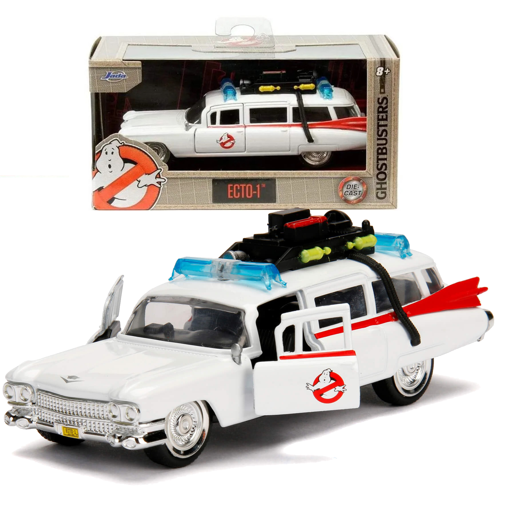 Ecto-1 Ghostbusters Cazafantasmas ECTO Jada Toys Escala 1:32 