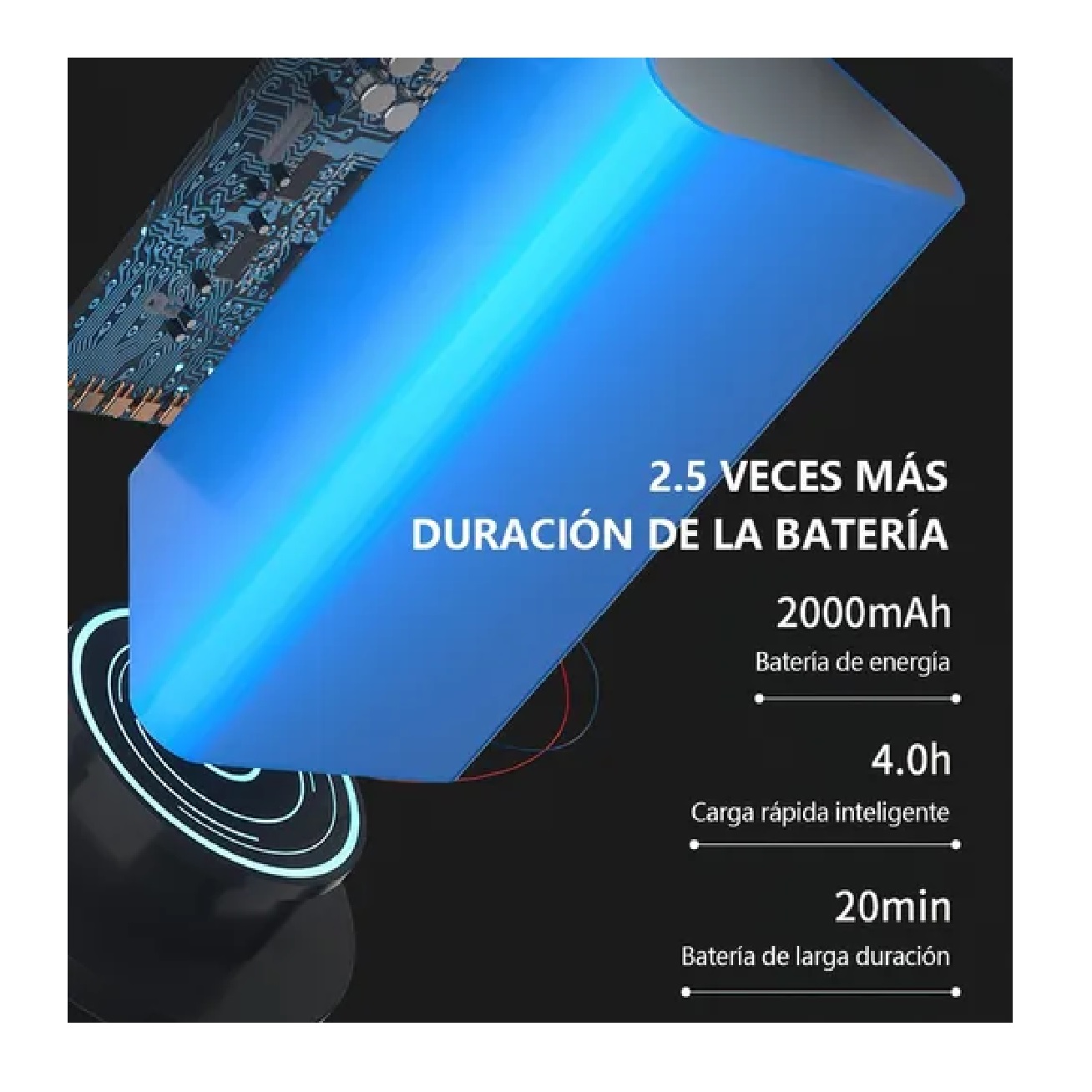 Aspiradora Auto Aspirador Inalámbrica Portátil De Auto Hogar Verde