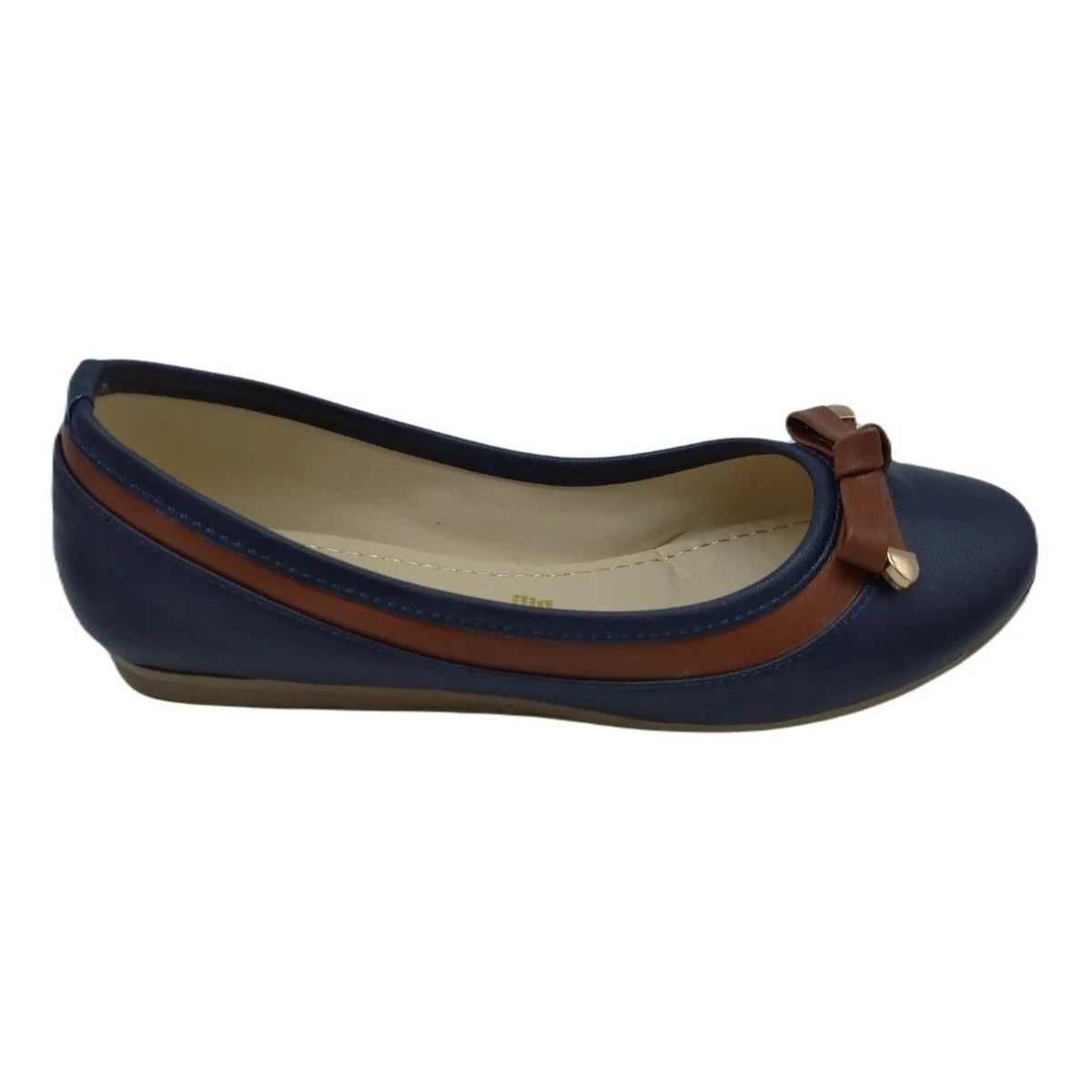Zapato Ballerina Flat Casual Para Mujer Comodo Ligero 6045