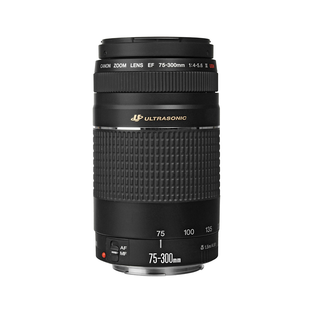 Lente Canon EF 75-300mm f/4-5.6 III USM Ultrasonic (Reacondicionado Grado A)