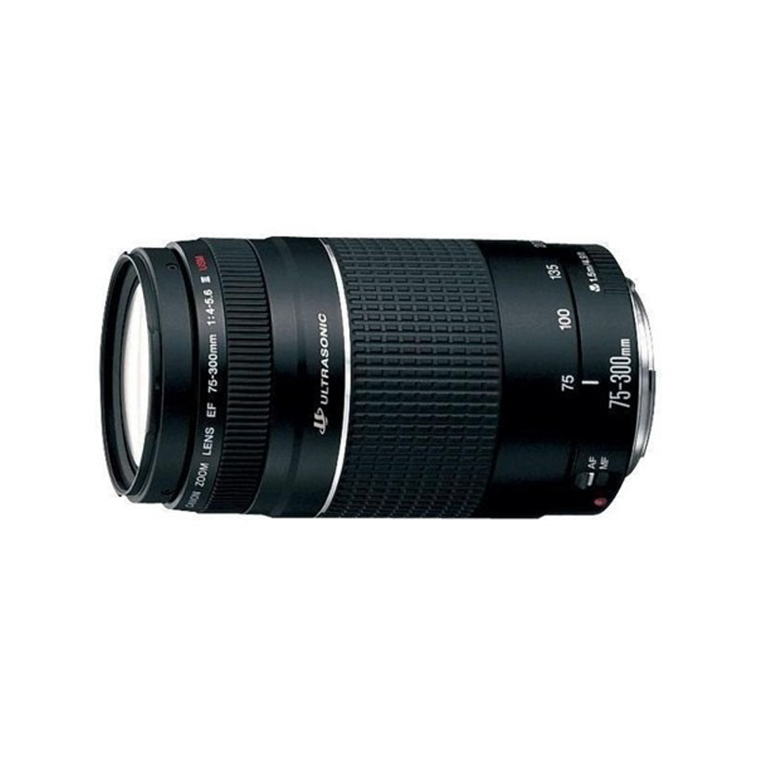 Lente Canon EF 75-300mm f/4-5.6 III USM Ultrasonic (Reacondicionado Grado A)