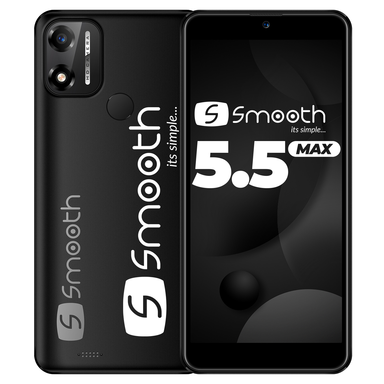 Celular Smooth 5.5 Max 32GB/2GB - Negro