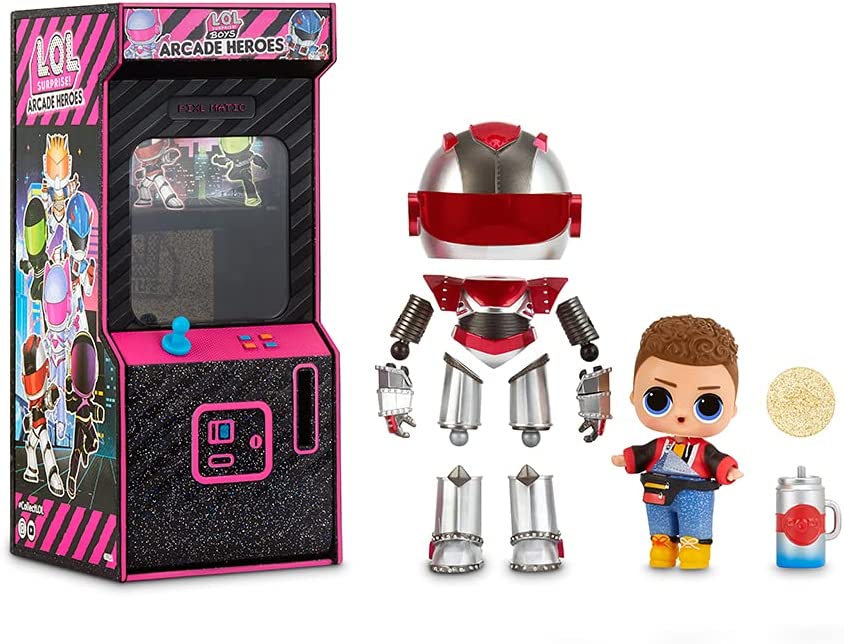 Lol Surprise Arcade Héroes Al Azar Con 15 Sorpresas