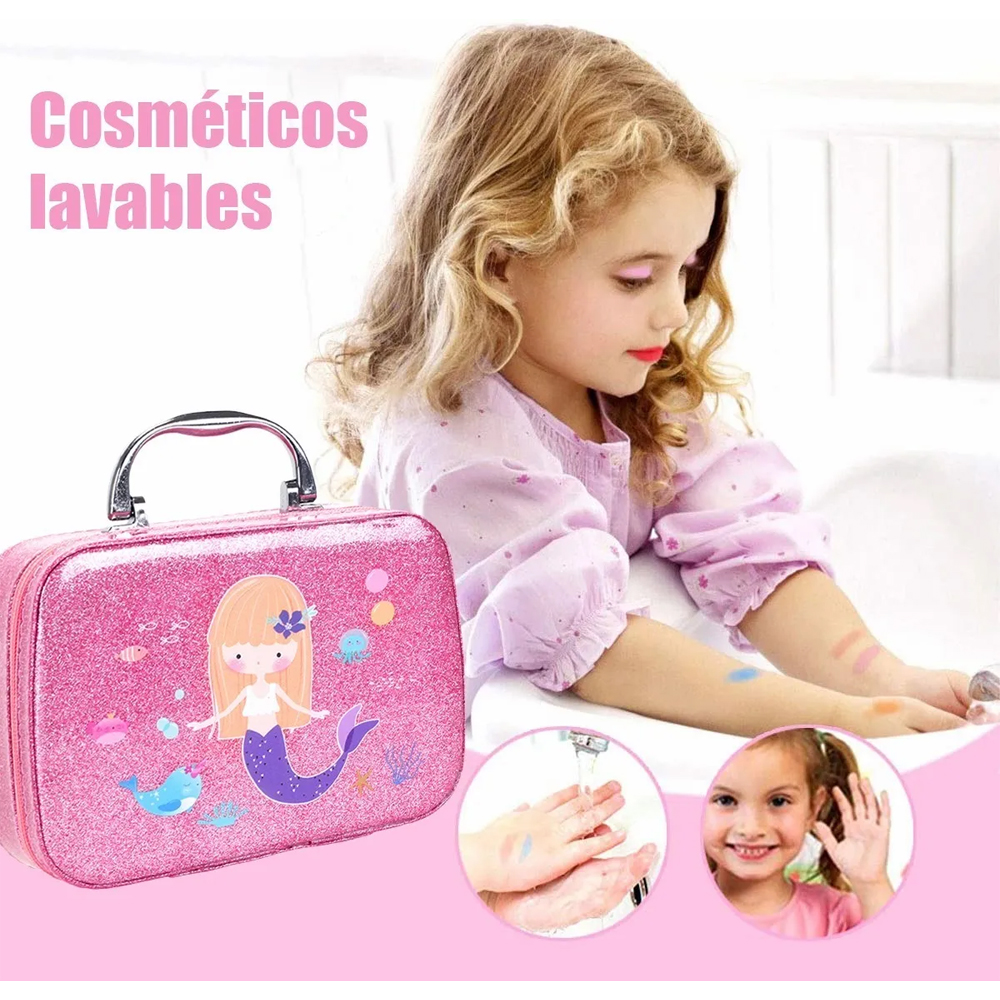 24 Juegos De Maquillaje Lavables No Tóxicos Para Niñas