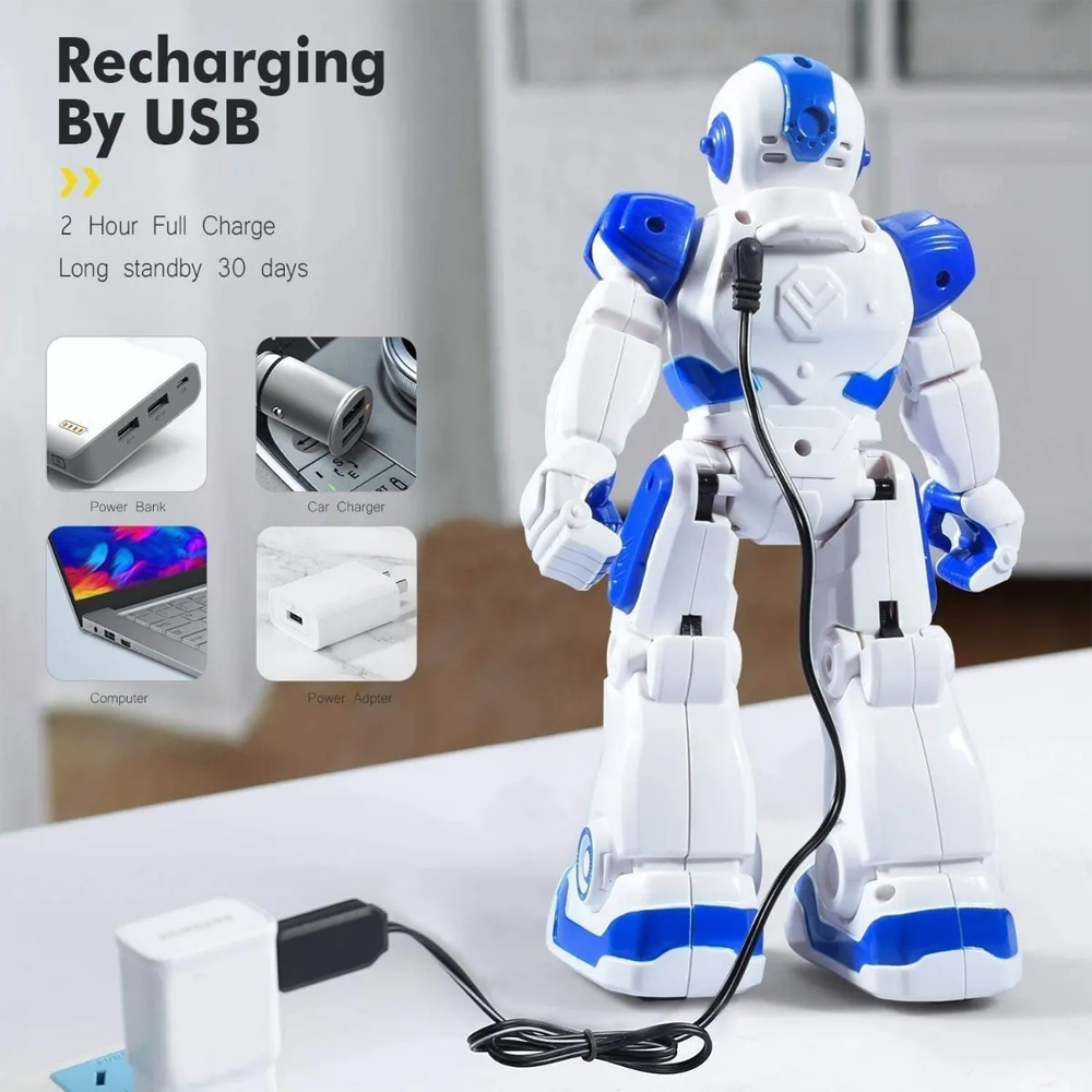 Robot Inteligente A Control Remoto, Juguete Didáctico