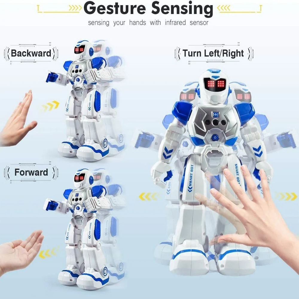 Robot Inteligente A Control Remoto, Juguete Didáctico