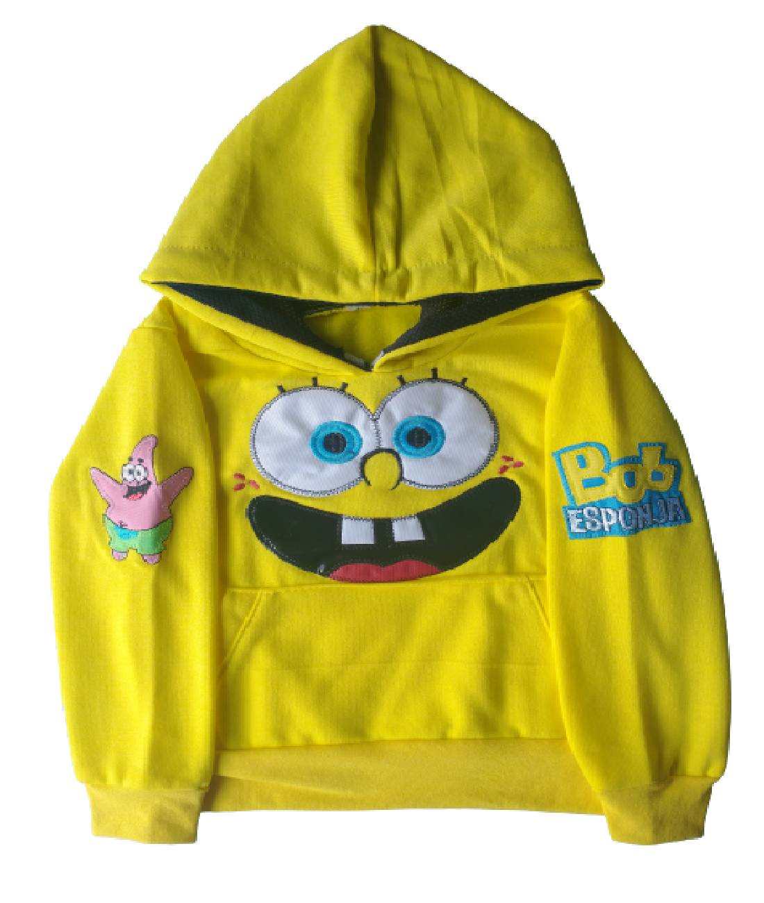 PANTS CONJUNTO BOB ESPONJA BORDADO EN FELPA 