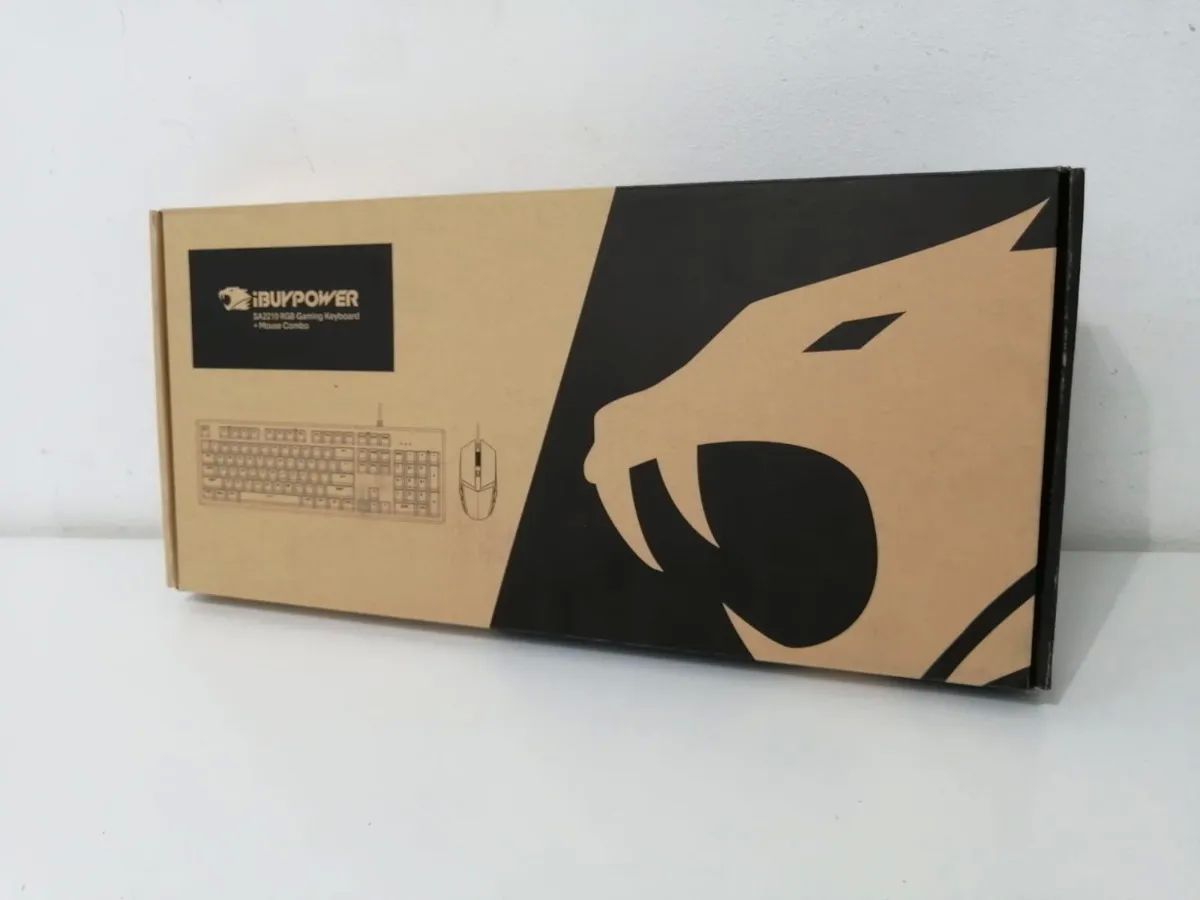 Oferta! Teclado y Mouse para Juegos ibuypower SA2210 Rgb