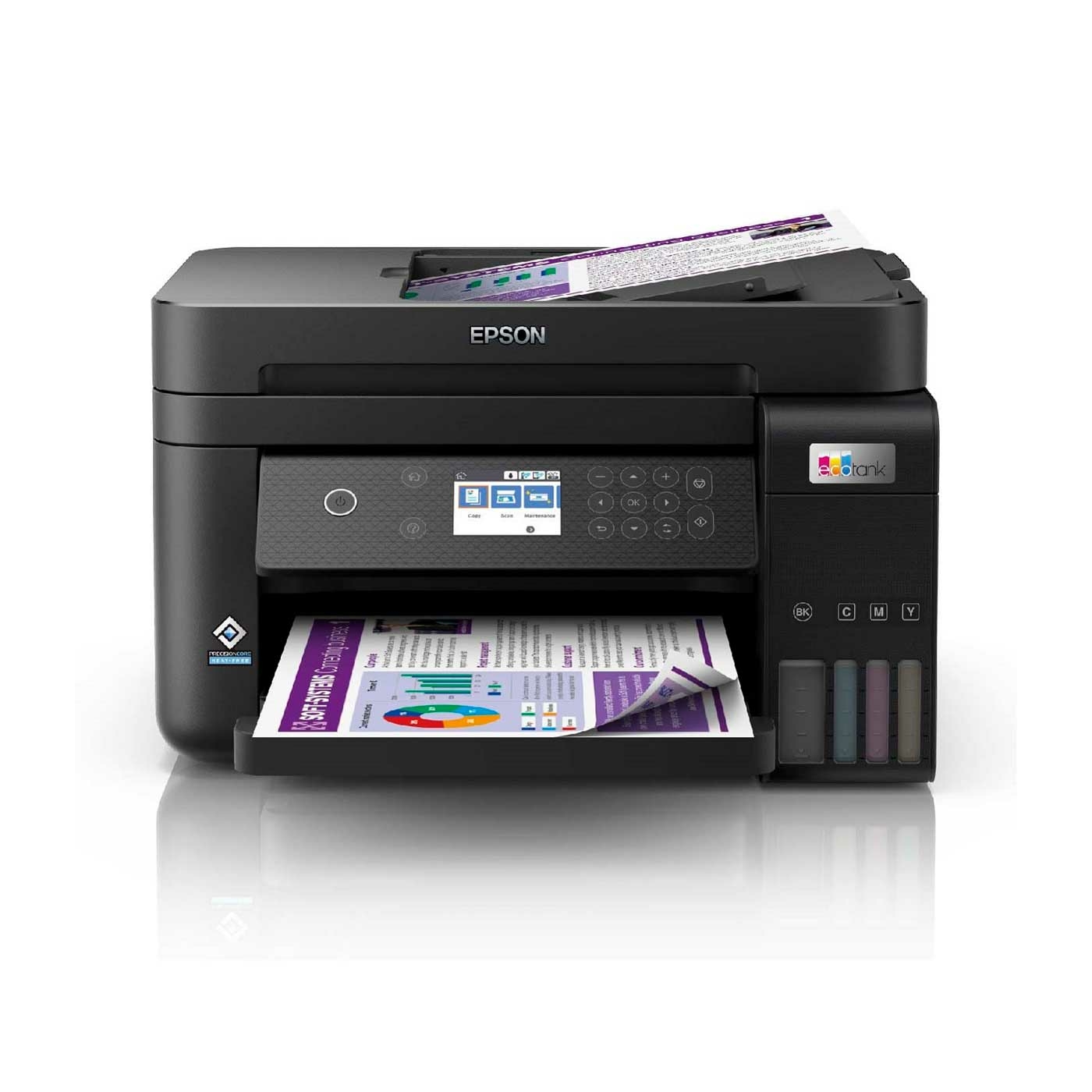 Multifuncional Epson EcoTank L6270, Color, Inyección, Tanque de Tinta C11CJ61301